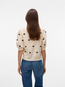 Vero Moda VMDOFFYHEART Trøje -Birch - 10330522