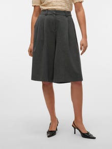 Vero Moda VMLOVELY Pantalones hasta la rodilla -Medium Grey Melange - 10330528