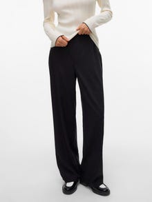 Vero Moda VMPARIS Wysoka talia Spodnie -Black - 10330553