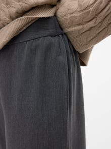Vero Moda VMPARIS Vita alta Pantaloni -Dark Grey Melange - 10330553