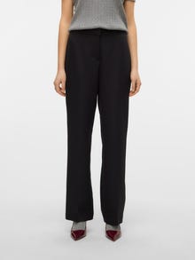 Vero Moda VMAYAR Közepes derék Nadrág -Black - 10330559