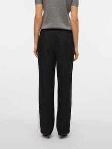Vero Moda VMAYAR Közepes derék Nadrág -Black - 10330559