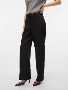 Vero Moda VMAYAR Közepes derék Nadrág -Black - 10330559
