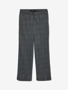 Vero Moda VMAYAR Mid waist Broek -Dark Grey Melange - 10330559