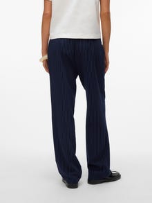 Vero Moda VMAYAR Taille moyenne Pantalons -Navy Blazer - 10330559