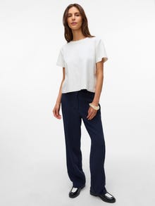 Vero Moda VMAYAR Taille moyenne Pantalons -Navy Blazer - 10330559