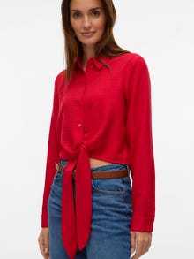 Vero Moda VMMELANEY Skjorte -Salsa - 10330576