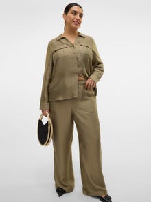 Vero Moda VMCTOMA Augsts viduklis Bikses -Mermaid - 10330606