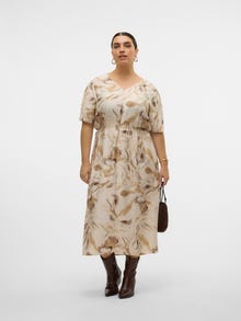 Vero Moda VMCCILLE Pitkä mekko -Birch - 10330608