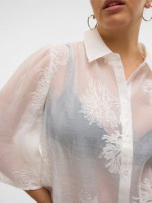 Vero Moda VMCFELIZ Shirt -Cloud Dancer - 10330612