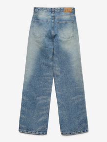 Vero Moda VMTESSA Vita alta Wide Leg Fit Jeans -Light Blue Denim - 10330635