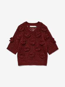 Vero Moda VMVANESSA Pullover -Syrah - 10330660