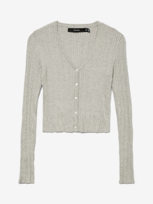 Vero Moda SNCEDAR Strickjacke -Light Grey Melange - 10330681