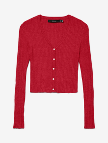 Vero Moda SNCEDAR Strickjacke -Salsa - 10330681