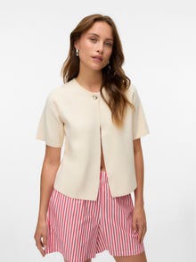 Vero Moda VMGOLD Stickad kofta -Birch - 10330750