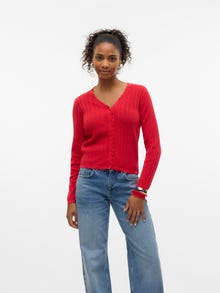 Vero Moda VMLUXLIGHT Neuletakit -Fiery Red - 10330776