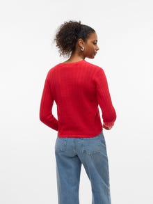 Vero Moda VMLUXLIGHT Neuletakit -Fiery Red - 10330776