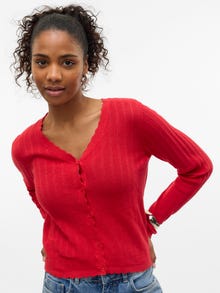 Vero Moda VMLUXLIGHT Neuletakit -Fiery Red - 10330776