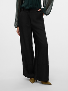 Vero Moda VMRAQUEL High waist Trousers -Black - 10330779