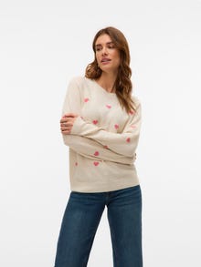 Vero Moda VMDOFFY Sweter -Birch - 10330790