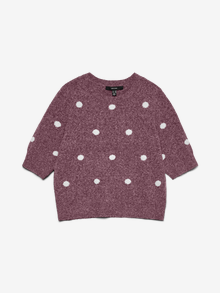 Vero Moda VMDOFFY Pullover -Rose Brown - 10330793