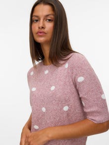 Vero Moda VMDOFFY Pullover -Rose Brown - 10330793