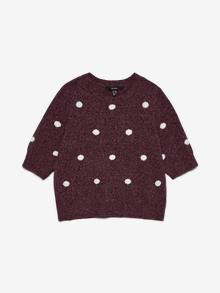 Vero Moda VMDOFFY Πουλόβερ -Winetasting - 10330793
