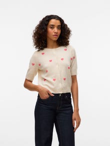 Vero Moda VMDOFFY Gebreid vest -Birch - 10330795