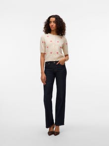 Vero Moda VMDOFFY Gebreid vest -Birch - 10330795