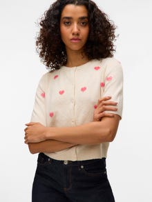Vero Moda VMDOFFY Gebreid vest -Birch - 10330795