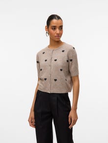 Vero Moda VMDOFFY Strickjacke -Moon Rock - 10330795