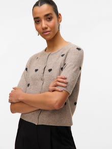 Vero Moda VMDOFFY Strickjacke -Moon Rock - 10330795