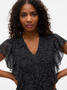 Vero Moda VMYLLDES Long dress -Black - 10330826