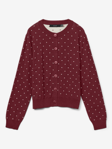 Vero Moda VMSABA Strickjacke -Syrah - 10330833