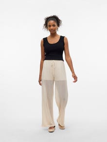 Vero Moda VMWONDER Strikket top -Black - 10330848