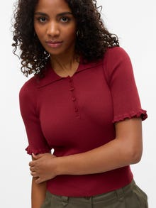 Vero Moda VMWONDER Pullover -Syrah - 10330850
