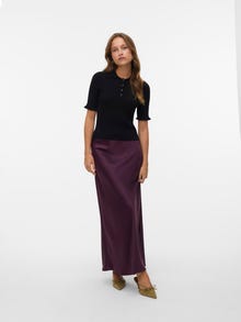 Vero Moda Tavapärane lõige Polo Pullover -Black - 10330850