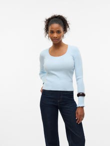 Vero Moda VMWONDER Pullover -Ice Water - 10330857