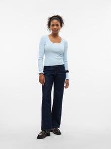 Vero Moda VMWONDER Pullover -Ice Water - 10330857