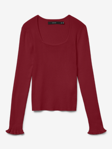 Vero Moda VMWONDER Neulepuserot -Syrah - 10330857