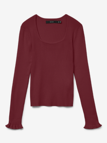 Vero Moda VMWONDER Pullover -Syrah - 10330857