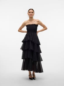 Vero Moda VMDELILAH Langes Kleid -Black - 10330886