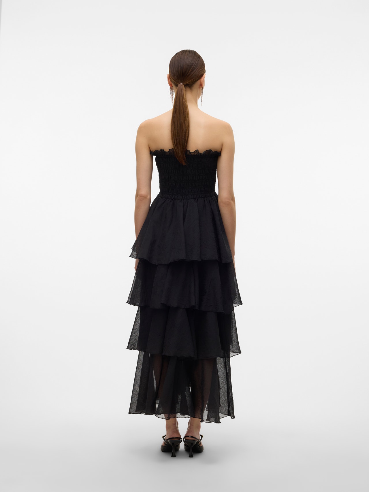 Vero Moda VMDELILAH Langes Kleid -Black - 10330886