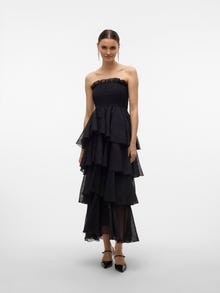 Vero Moda VMDELILAH Langes Kleid -Black - 10330886