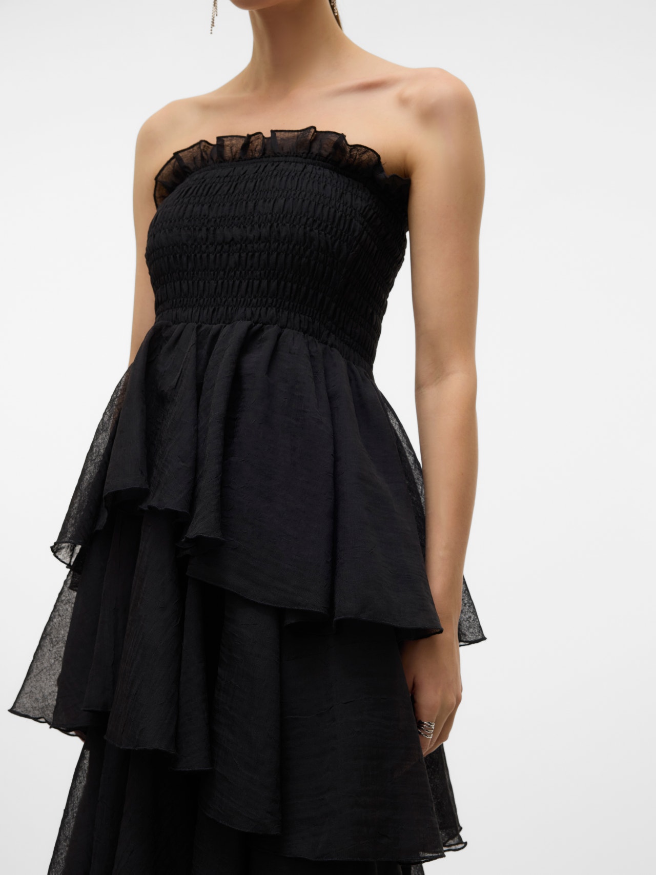 Vero Moda VMDELILAH Langes Kleid -Black - 10330886