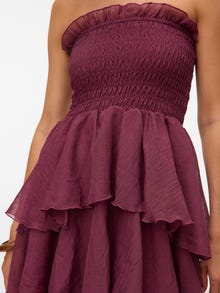 Vero Moda VMDELILAH Robe longue -Burgundy - 10330886