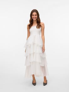 Vero Moda VMDELILAH Vestido largo -Star White - 10330886
