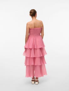 Vero Moda VMDELILAH Lang kjole -Bonbon - 10330886