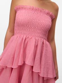 Vero Moda VMDELILAH Lang kjole -Bonbon - 10330886