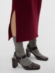 Vero Moda VMWHITNEY High waist Lange rok -Tibetan Red - 10330947